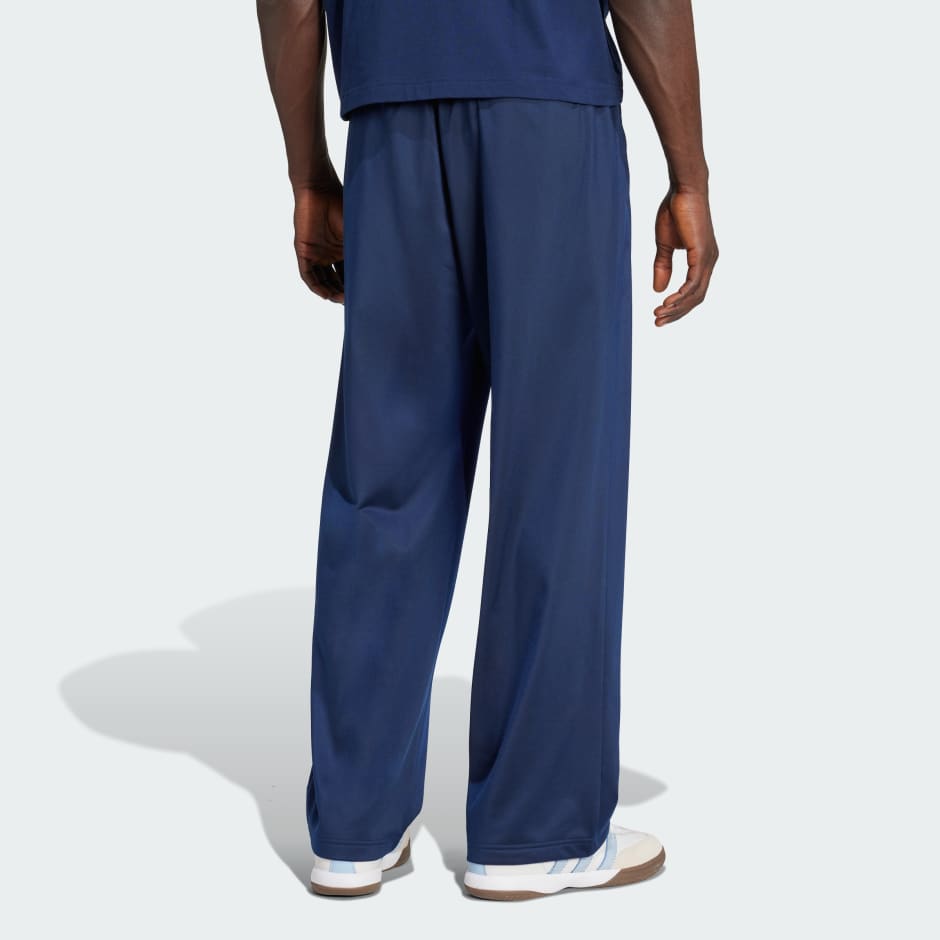 Varsity Open Hem Loose Pants