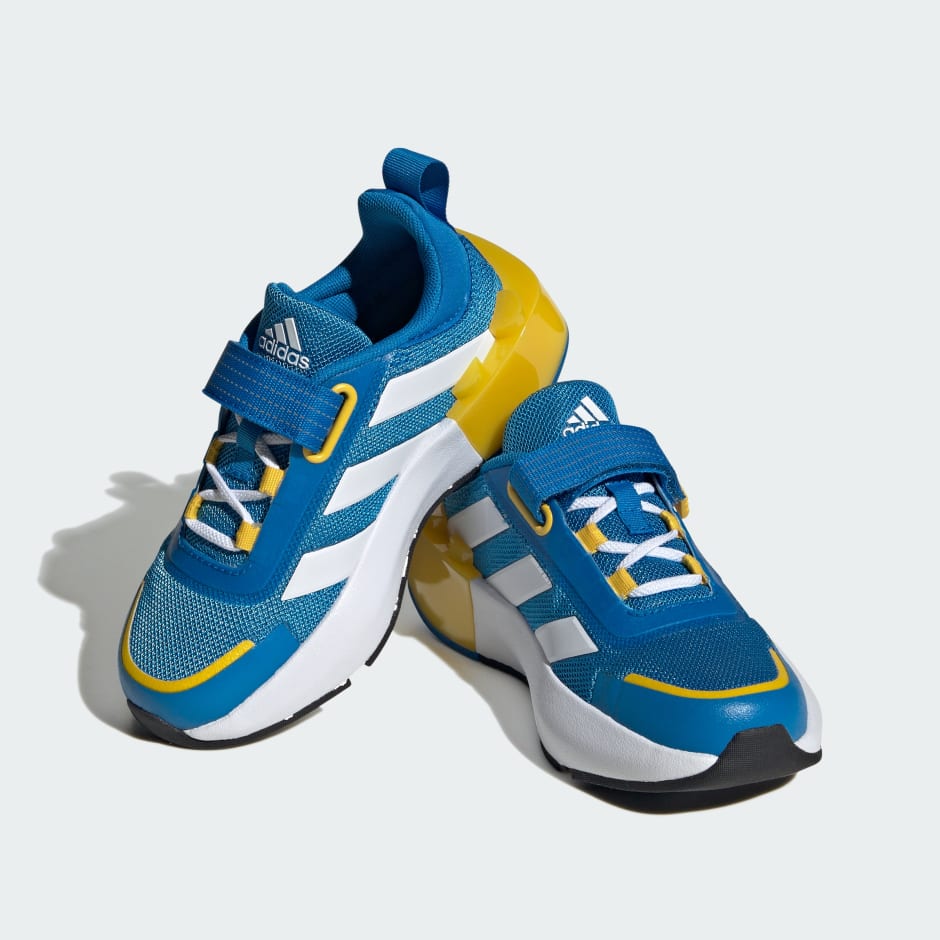 adidas x LEGO® Tech RNR Lace-Up Shoes - Blue | Kids' Lifestyle | adidas US