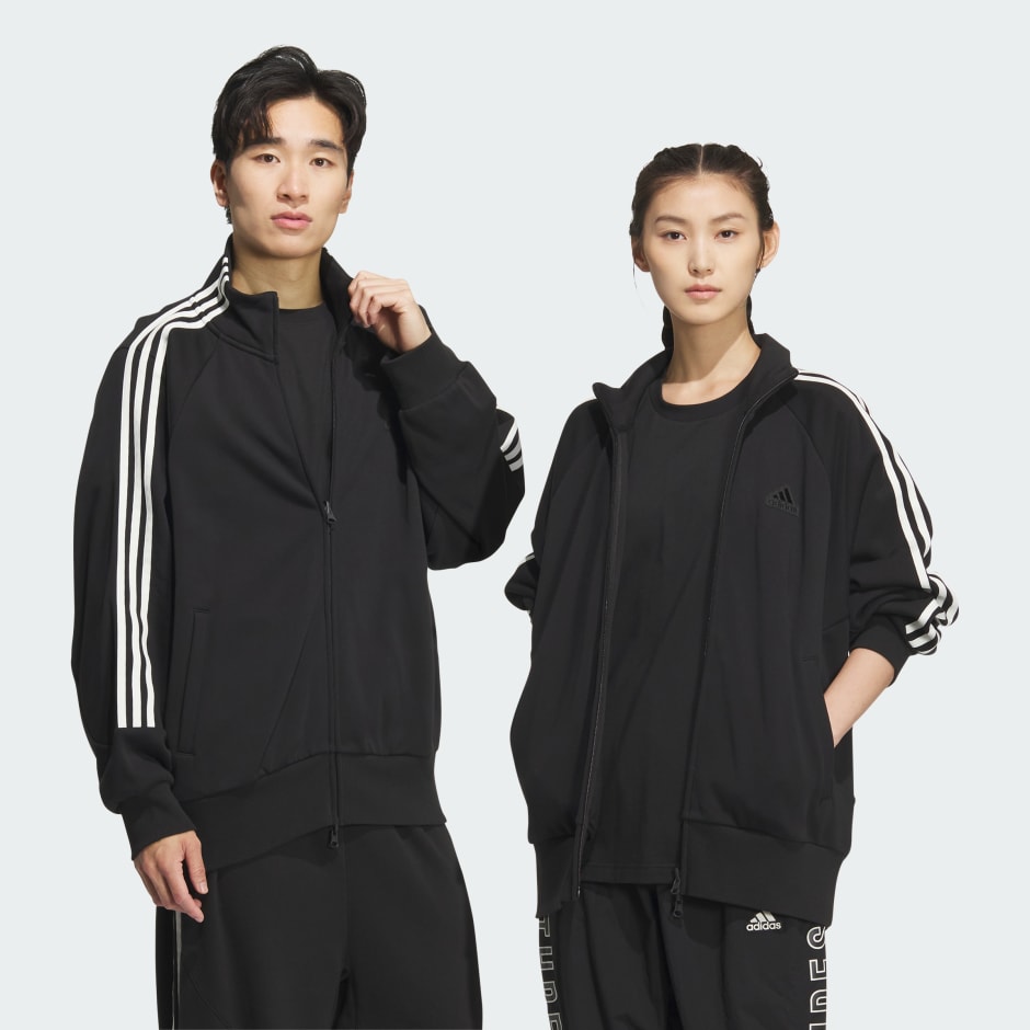 Adidas 3-Stripes Knit Track Top (Gender Neutral)