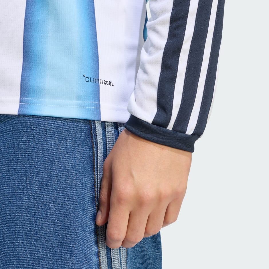 Argentina 26 Home Long Sleeve Jersey