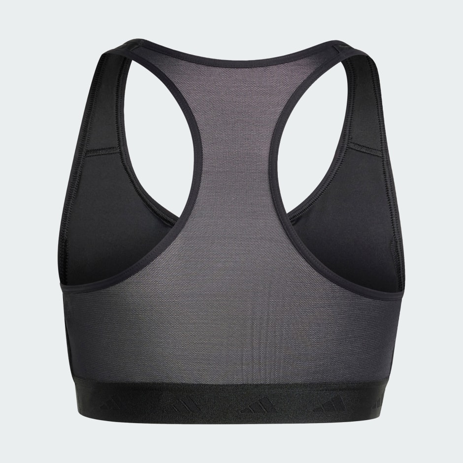 Powerreact Training Medium Support Hyperglam Emboss Bra