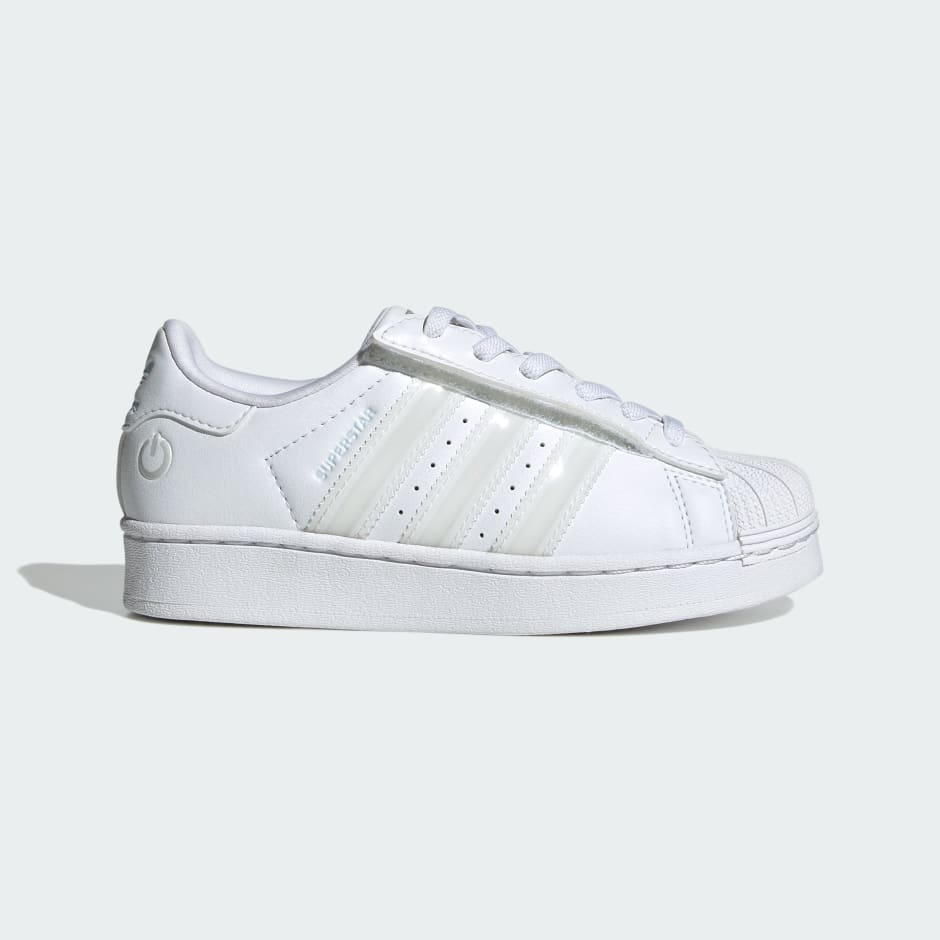 Superstar Led Lights Comfort Closure Elastic Lace Shoes Kids