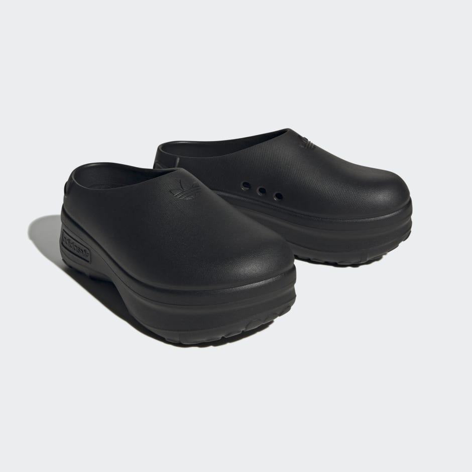 Shoes - Adifom Stan Smith Mule Shoes - Black | adidas Kuwait