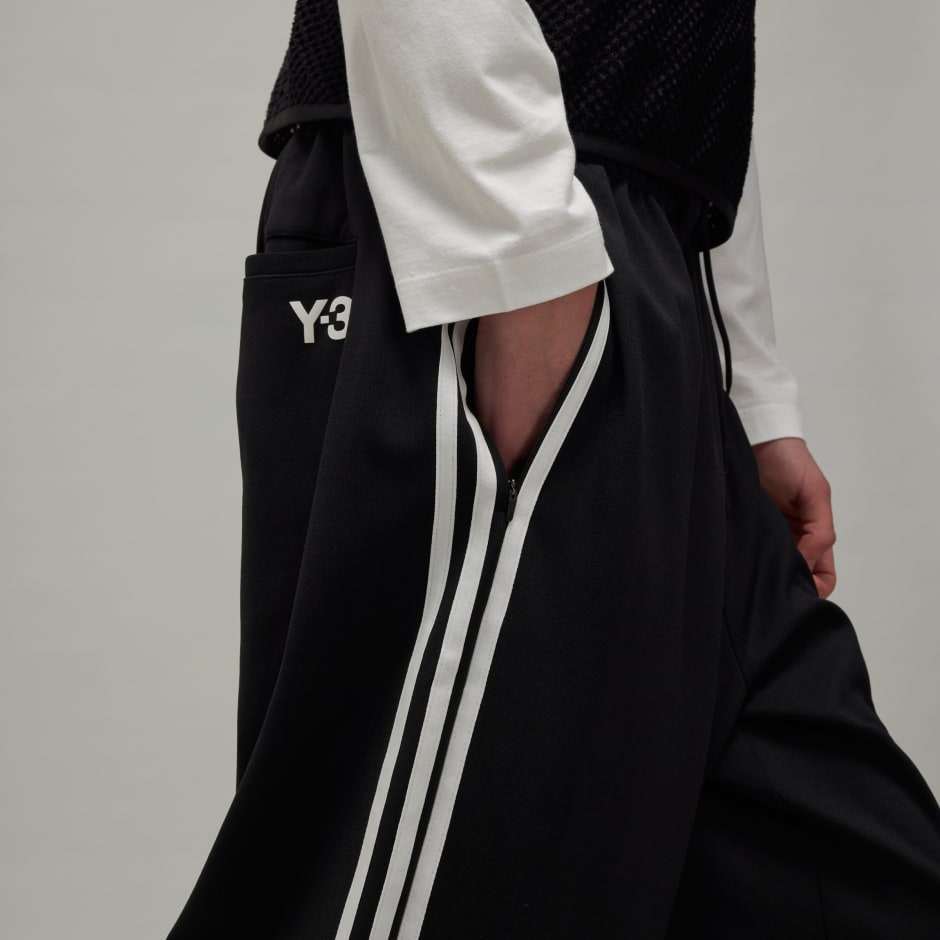 Pantaloni de trening Y-3 cu 3 dungi