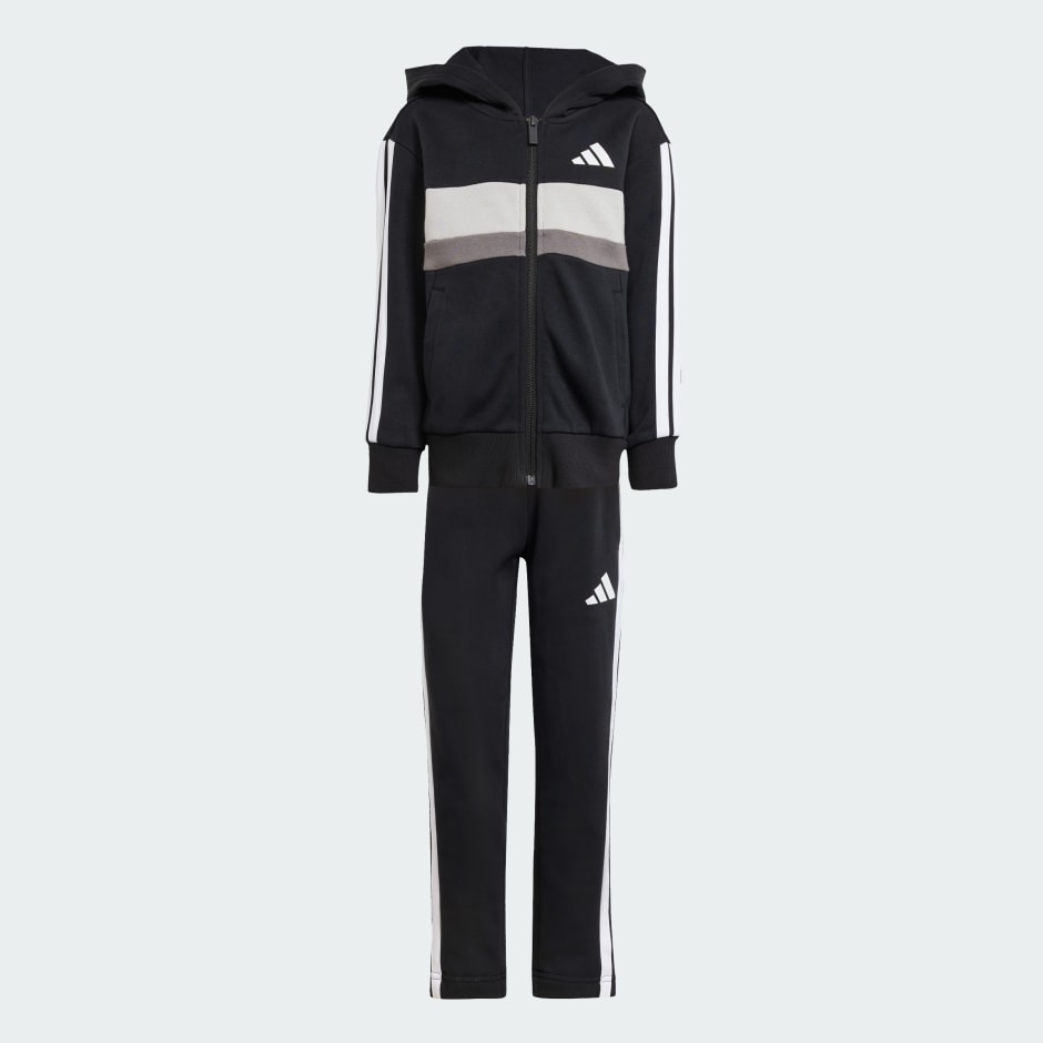 Seasonal Essentials Tiberio 3-Stripes Fleece Track Suit Kids