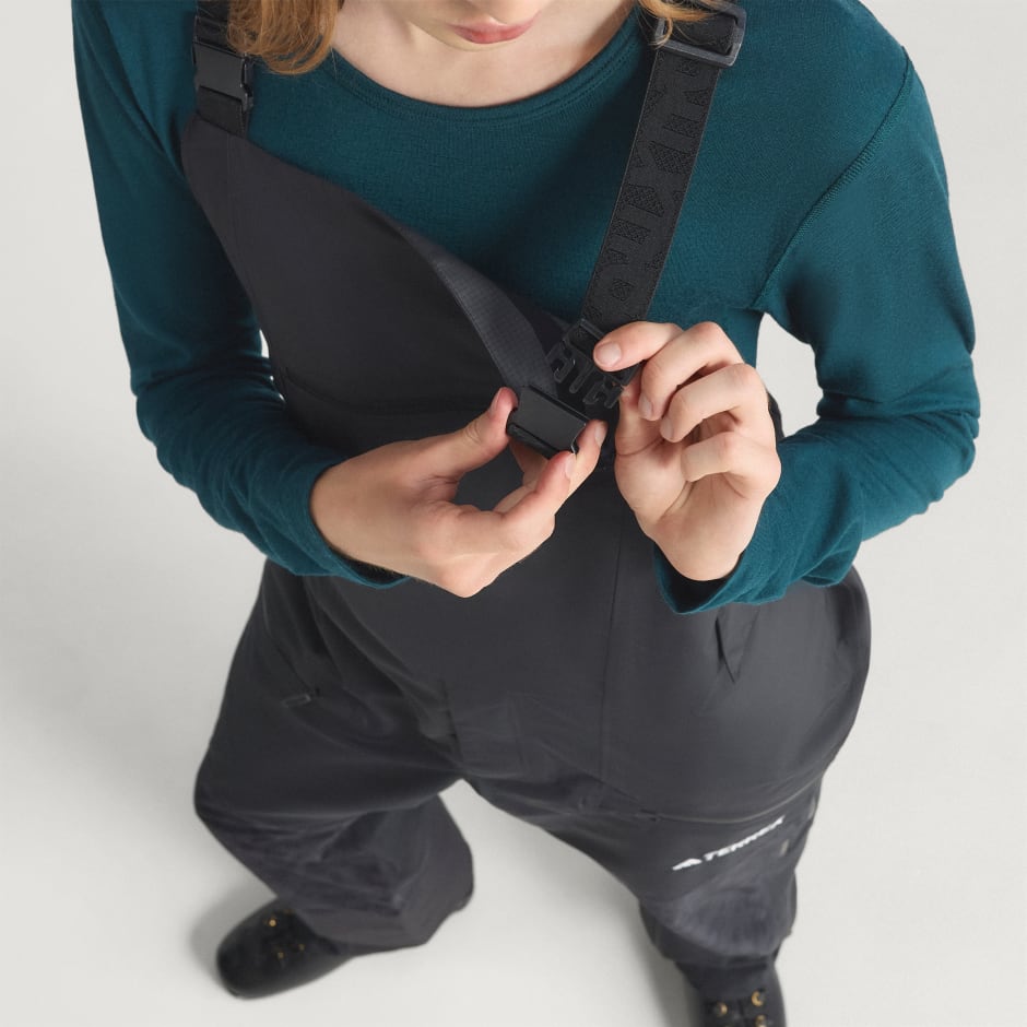 Pantaloni Cu Bretele Terrex Xperior Hybrid PRIMEKNIT CLIMAPROOF+