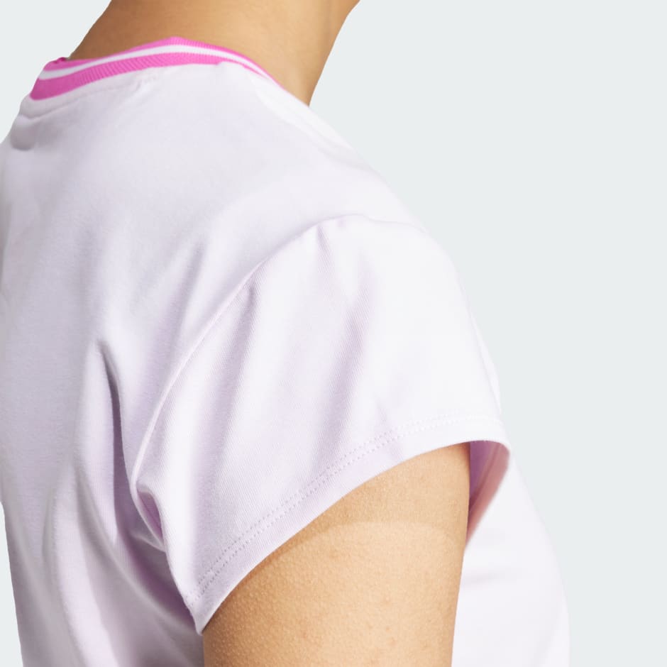 Tiro Cut 3-Stripes Cotton Baby Tee