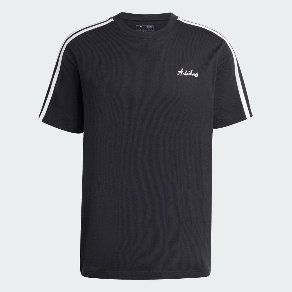 Adidas black tee shirt best sale