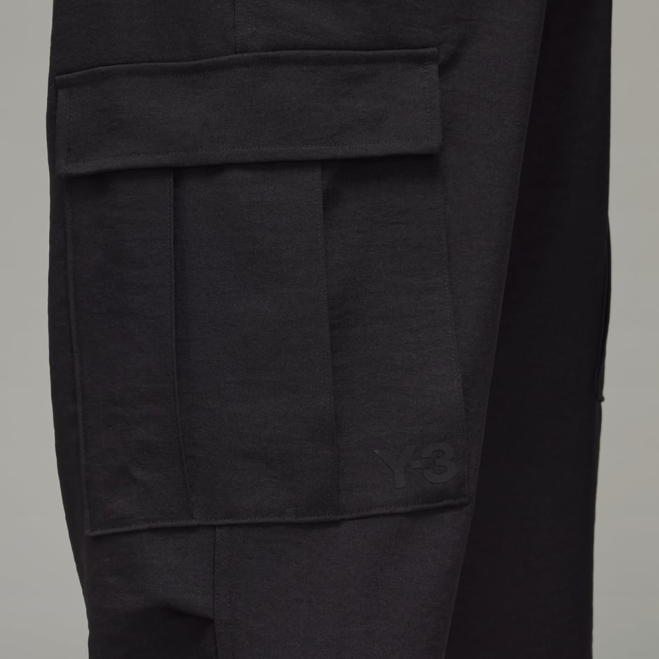 adidas Y-3 Classic Sport Uniform Cuffed Cargo Pants - Black | adidas IQ