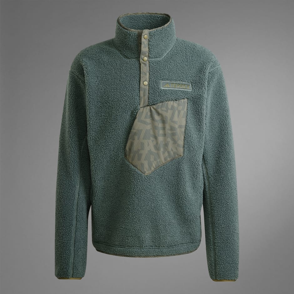 Terrex Xploric High Pile Fleece Pullover Sweatshirt