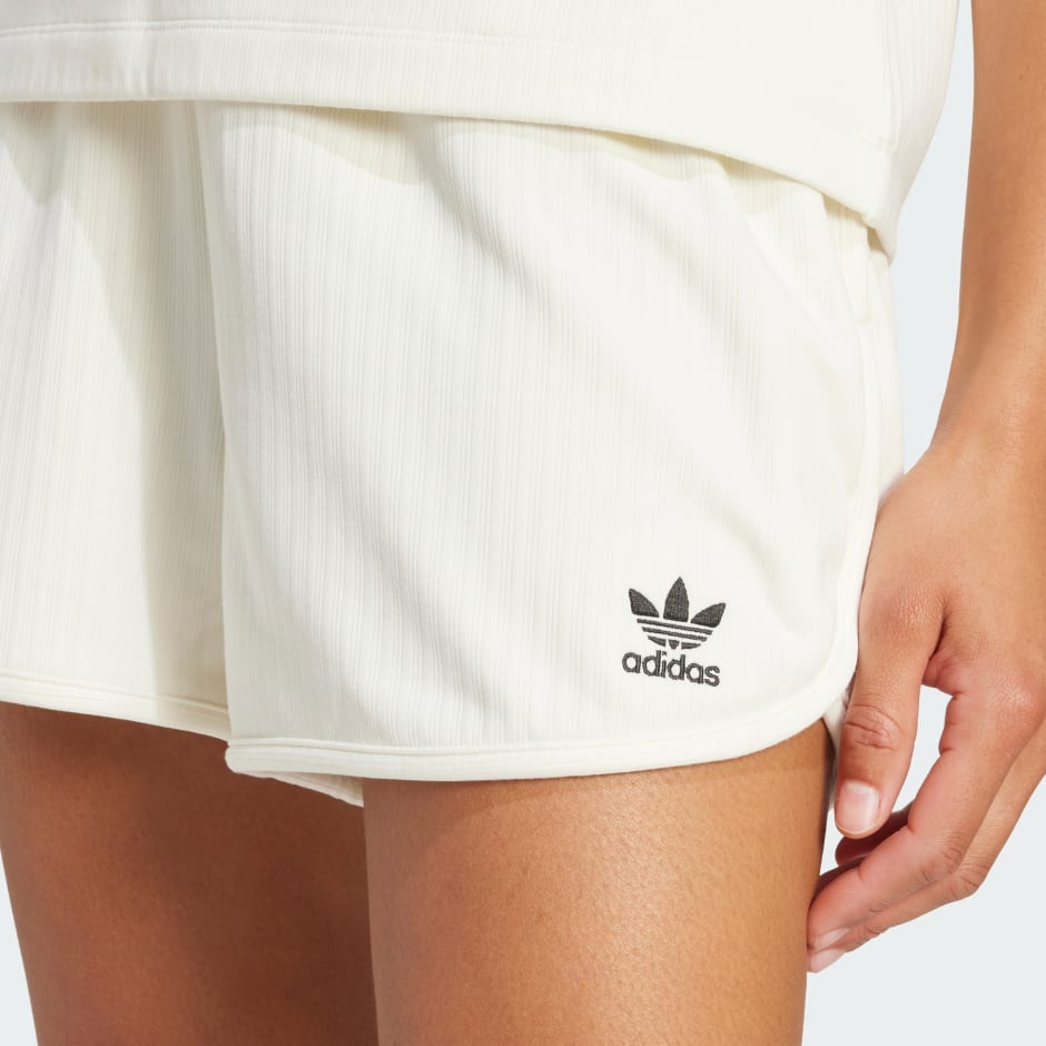 Essentials Winterized Wide Rib Shorts