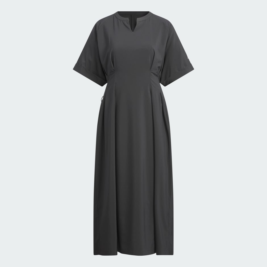 SOFTLUX STRETCH WOVEN LOOSE FIT DRESS