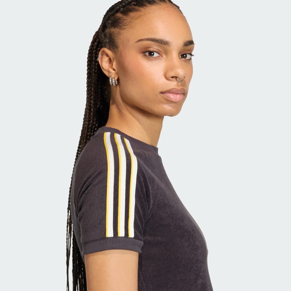 TRICOU DIN MATERIAL PLUȘAT TIP PROSOP CALI