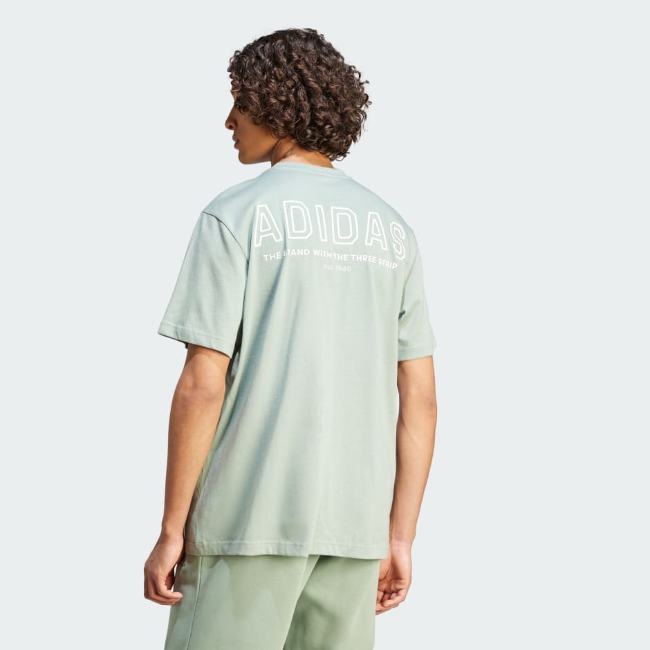 ADIDAS ORIGINALS adidas REKIVE TEE, Sage green Men's T-shirt