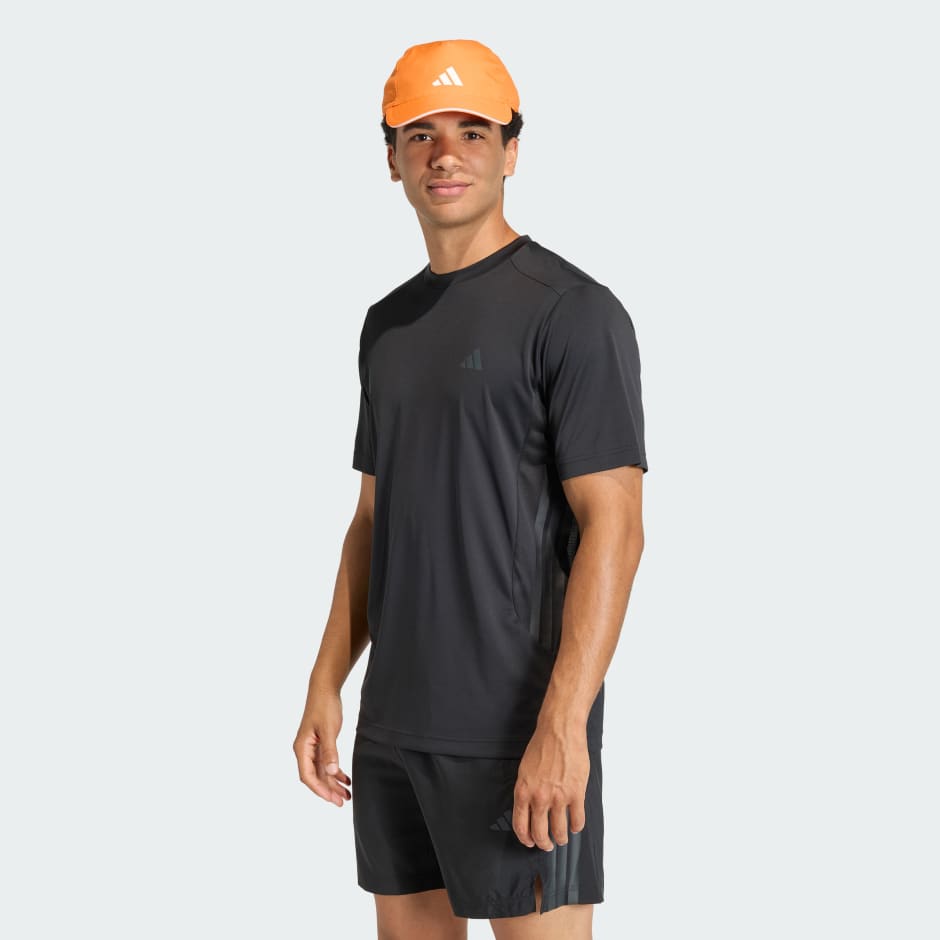 MAJICA TECH ESSENTIALS WORKOUT 3 STRIPES
