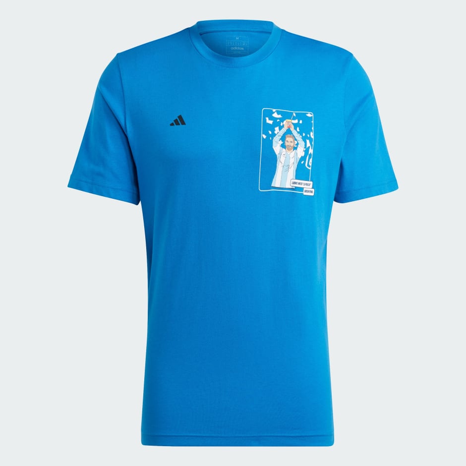 Messi Football Icon Graphic Tee