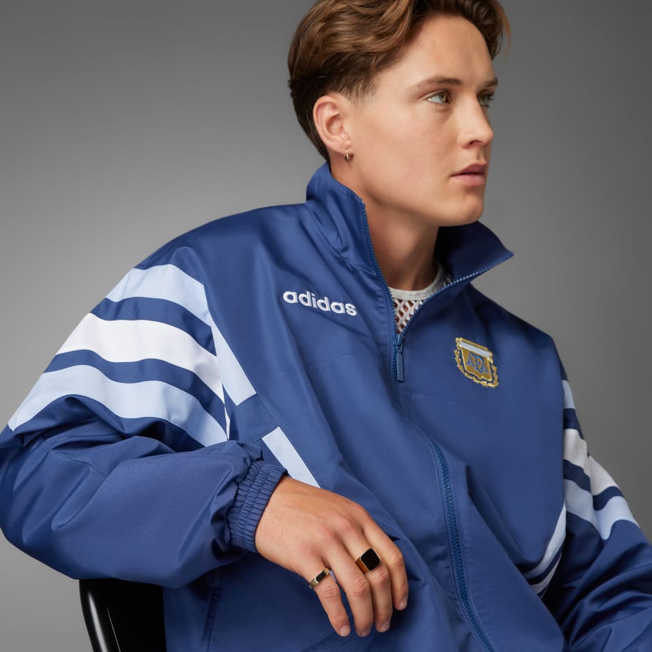 Men's Clothing - Argentina 1994 Woven Track Jacket - Purple