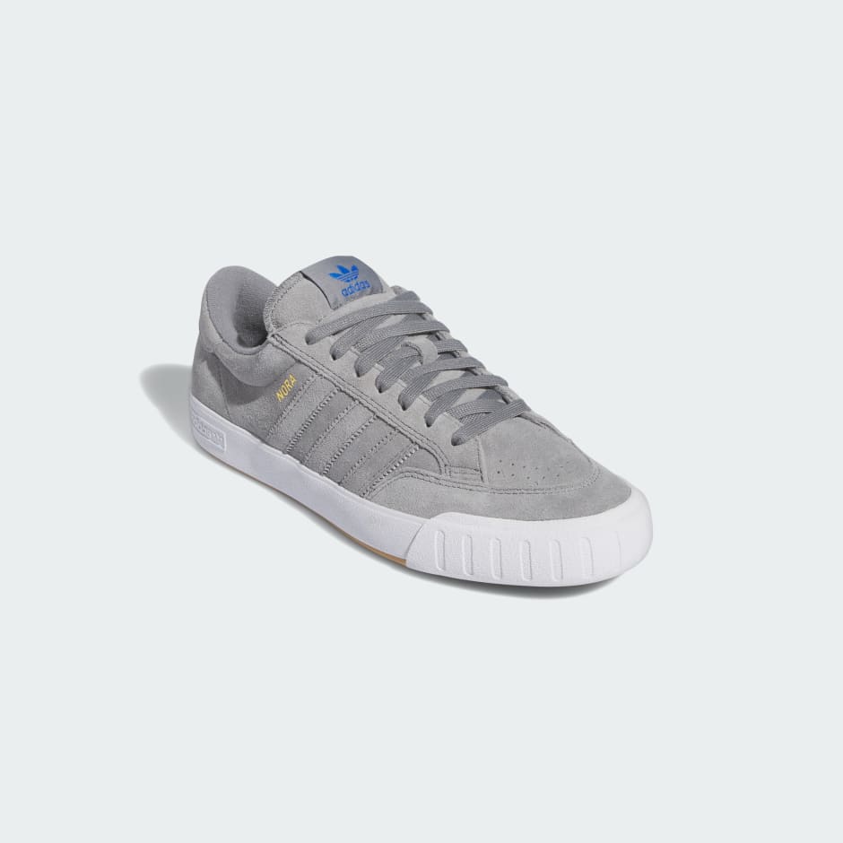 Grey adidas skate store shoes