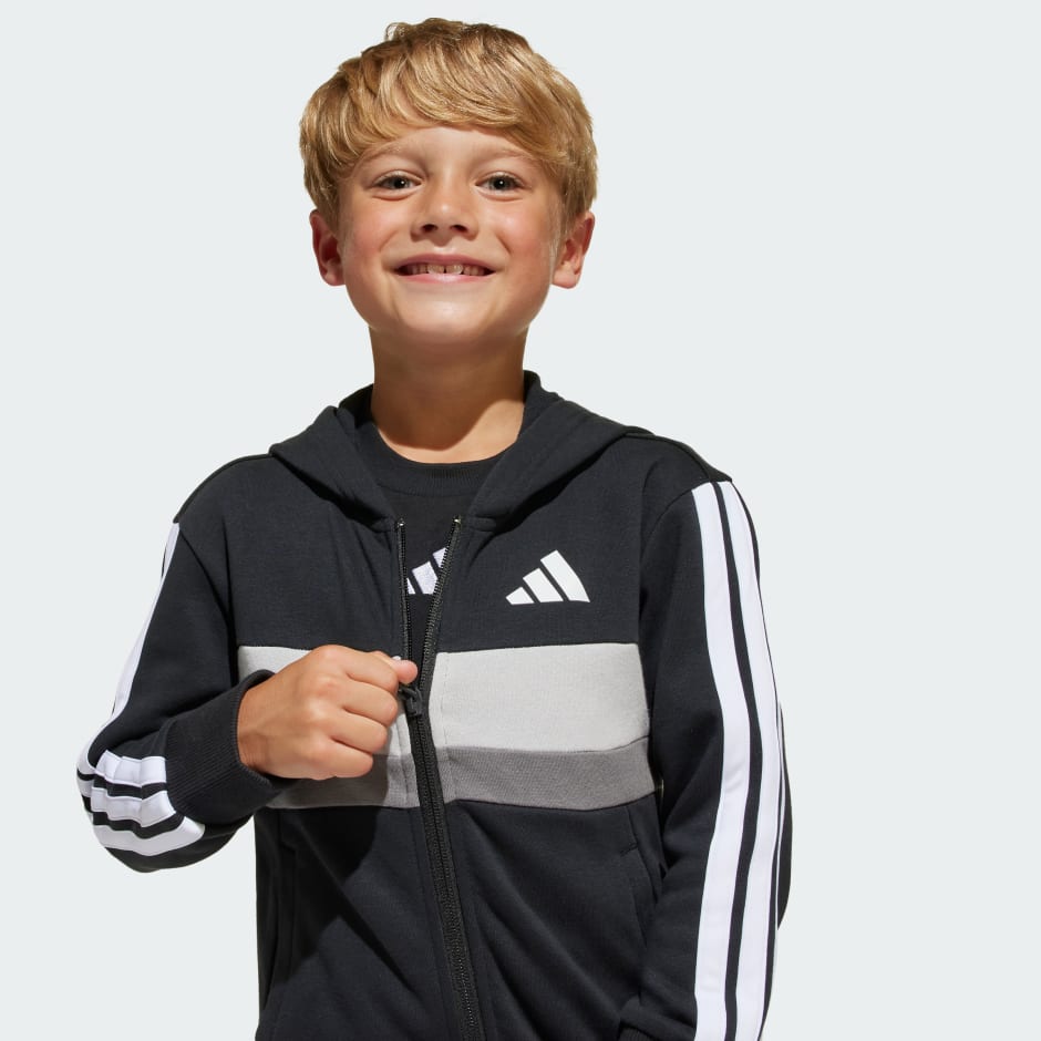 Seasonal Essentials Tiberio 3-Stripes Fleece Track Suit Kids
