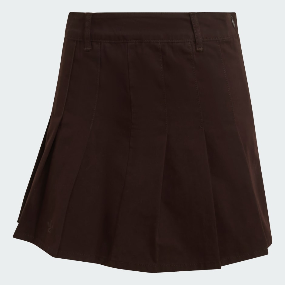 FUSTĂ PLISATĂ DIN TWILL