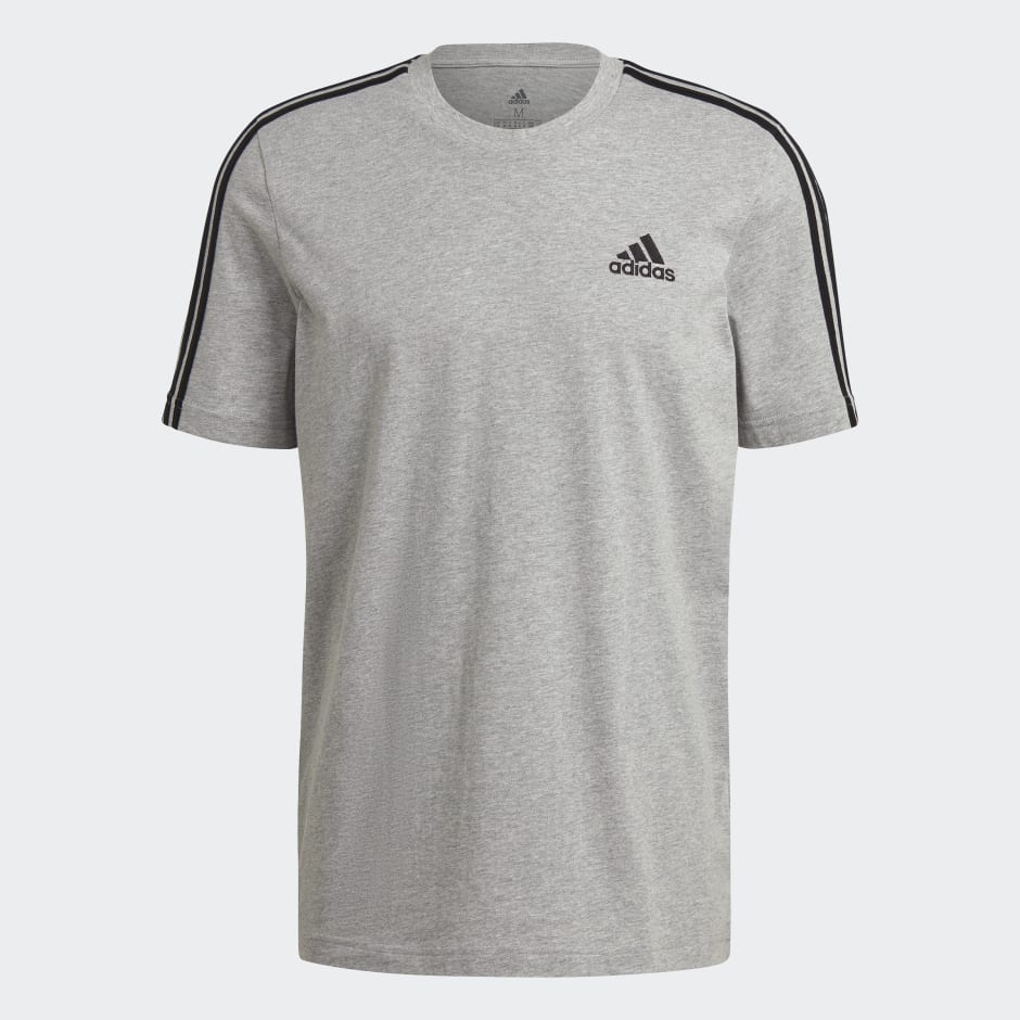 adidas herren t-shirt essentials 3-stripes crew