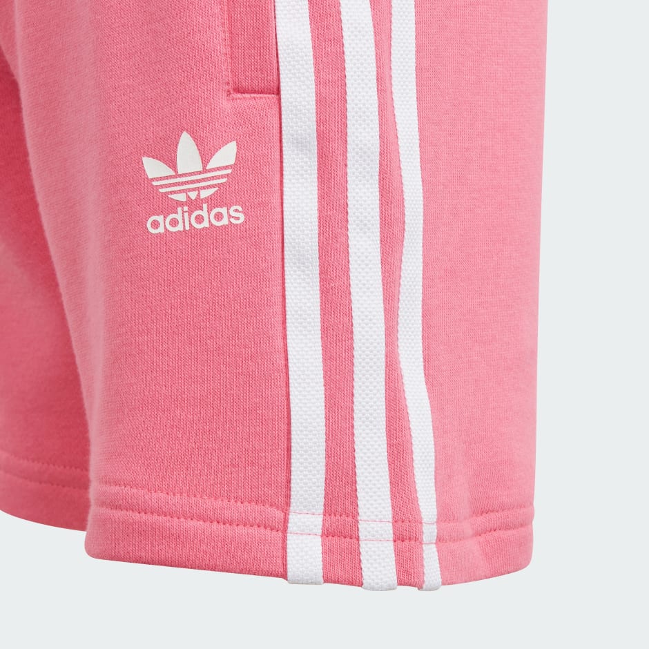 Kids Adicolor Pink | Shorts Clothing adidas and Tee Set - Bahrain -