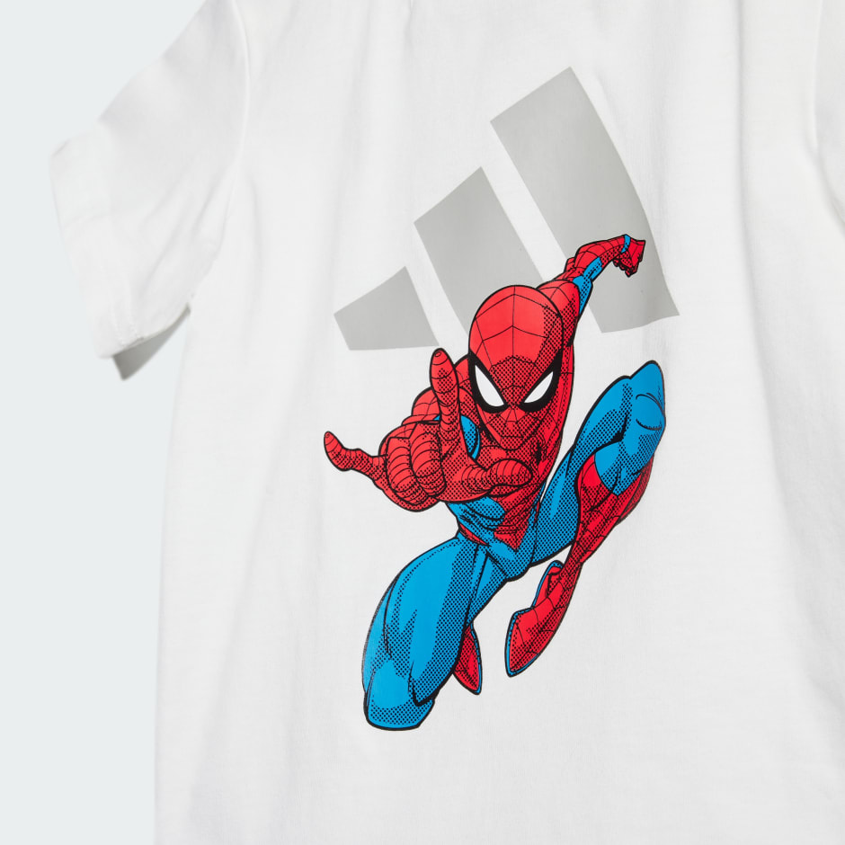 Set tricou Omul Păianjen adidas x Marvel pentru copii