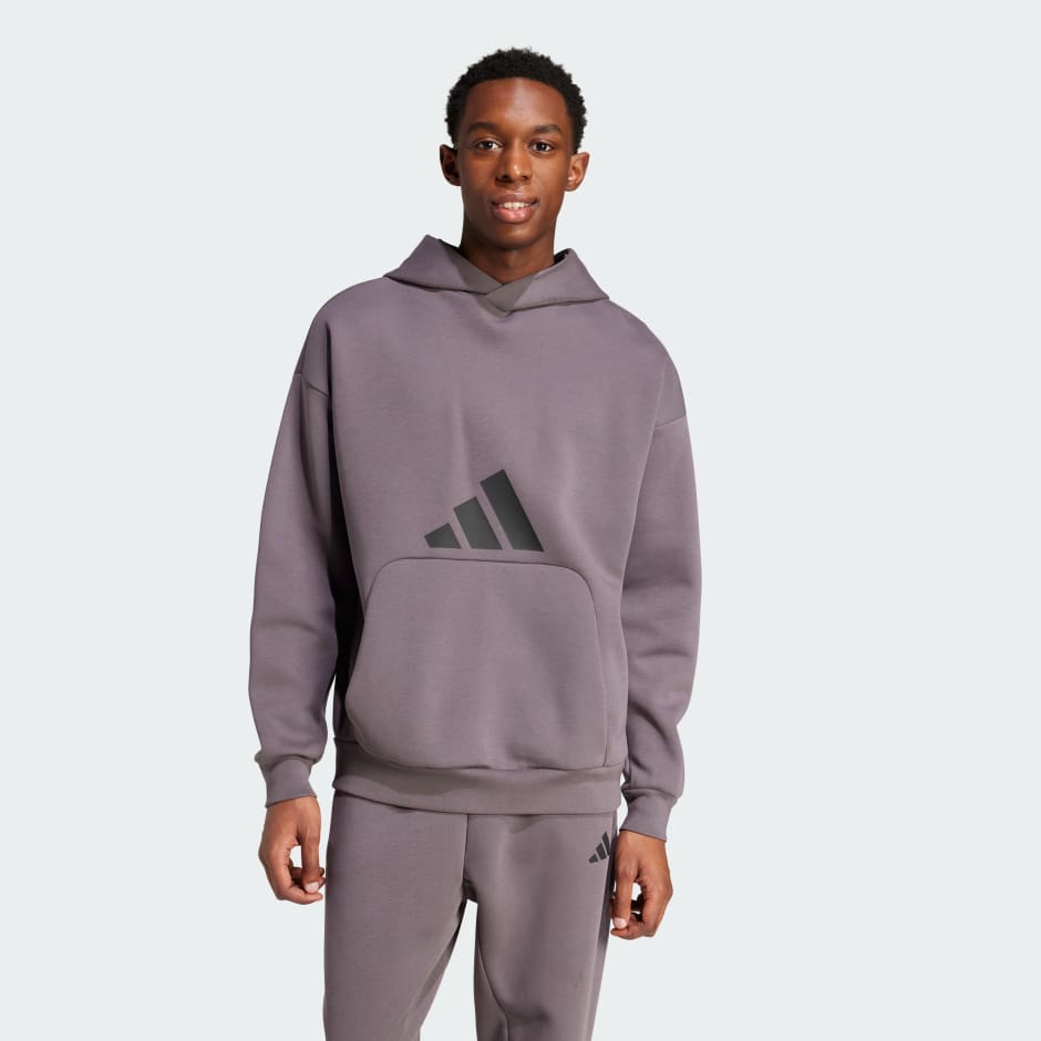 Future Icons 3 Bar Logo Hoodie