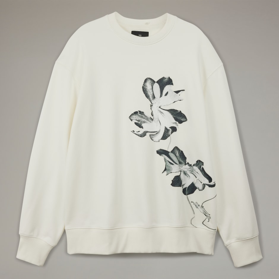 Y-3 Graphic French Terry Crew Sweater