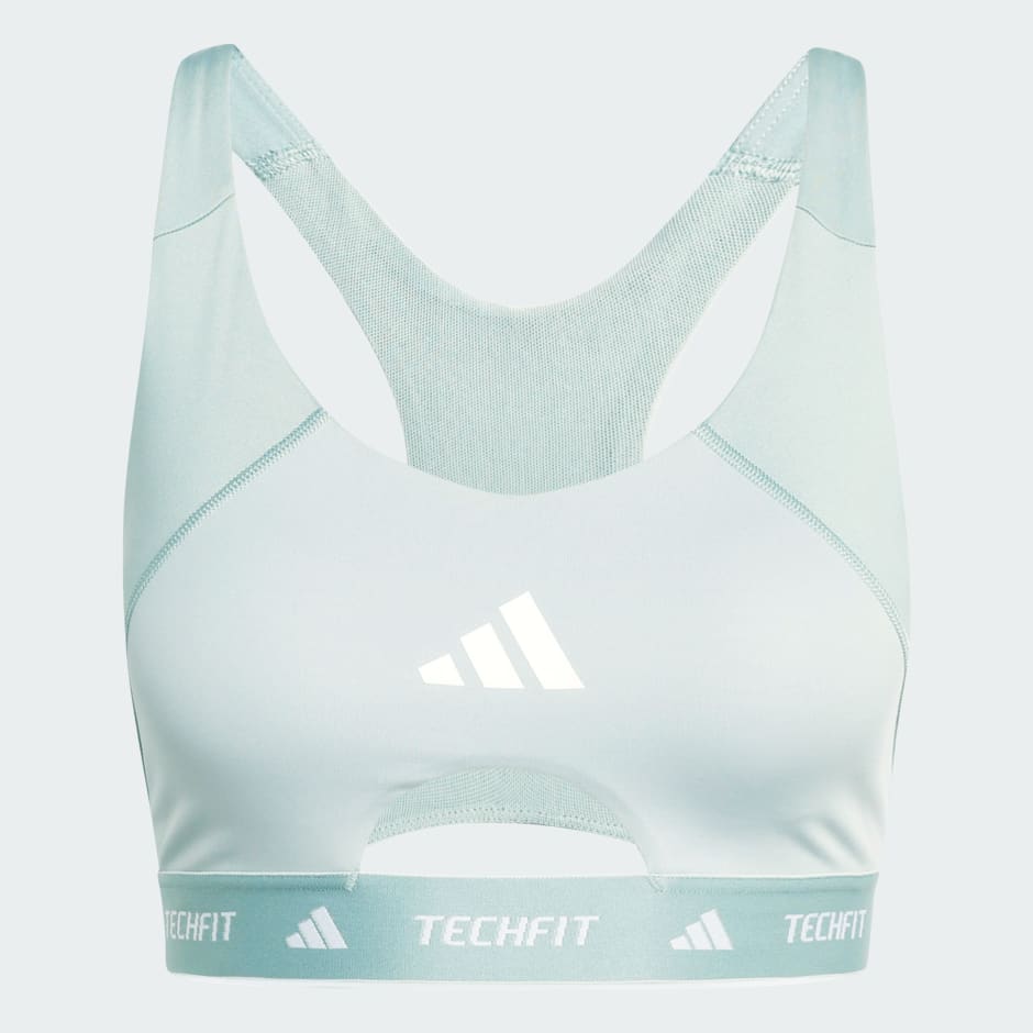 TECHFIT Workout Color Block Medium Support Bra