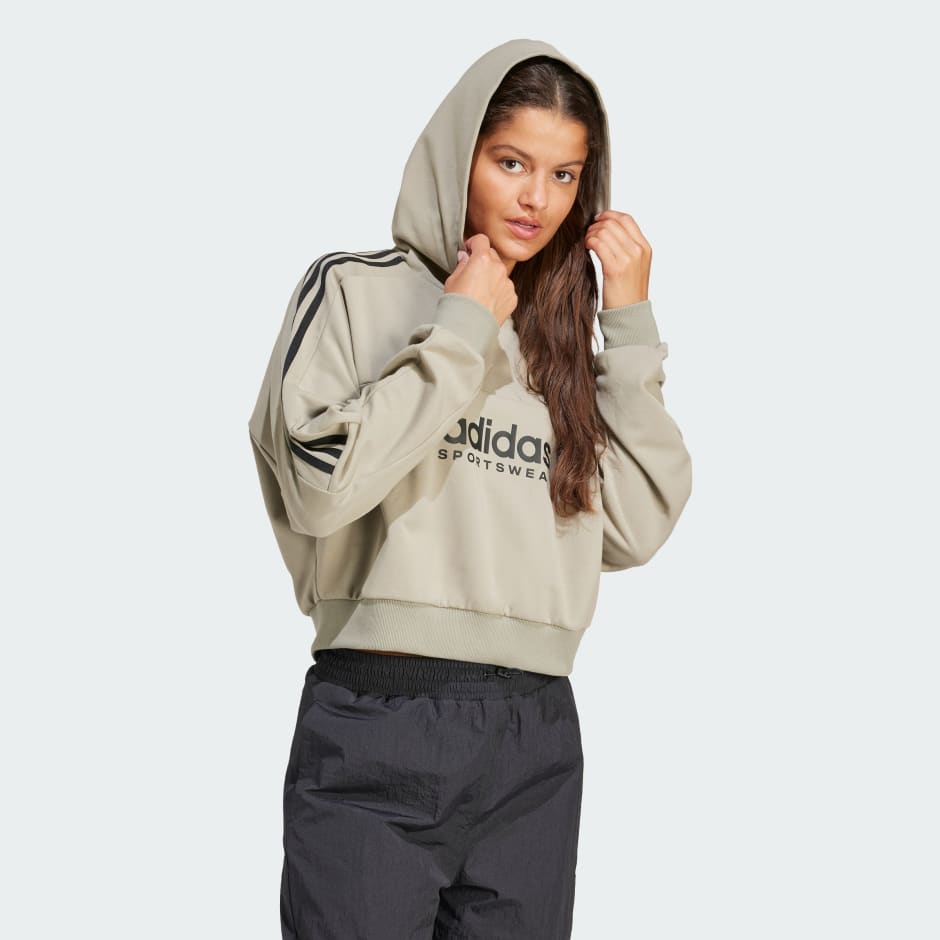 Tiro 3-Stripes Loose Hoodie