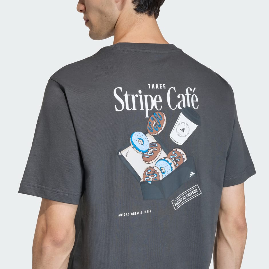 TRICOU COFFEE CAFE DONUT BOX GRAPHIC