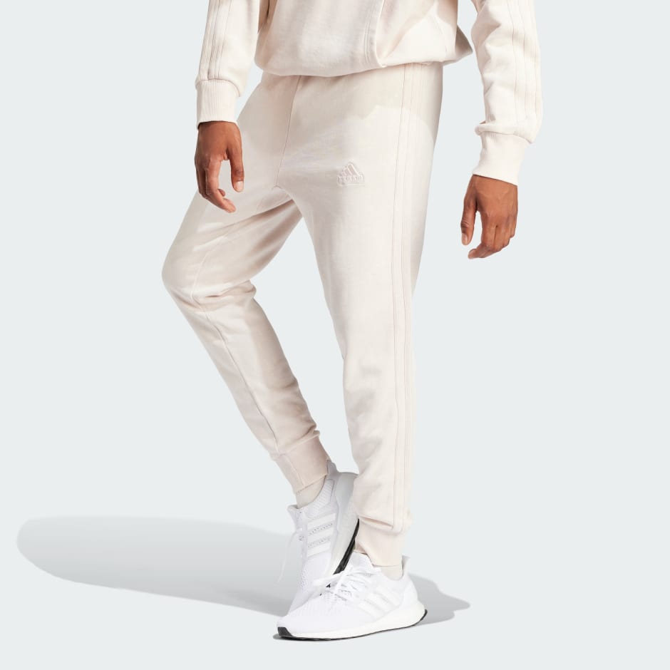 بنطال ALL SZN French Terry 3-Stripes Garment-Wash