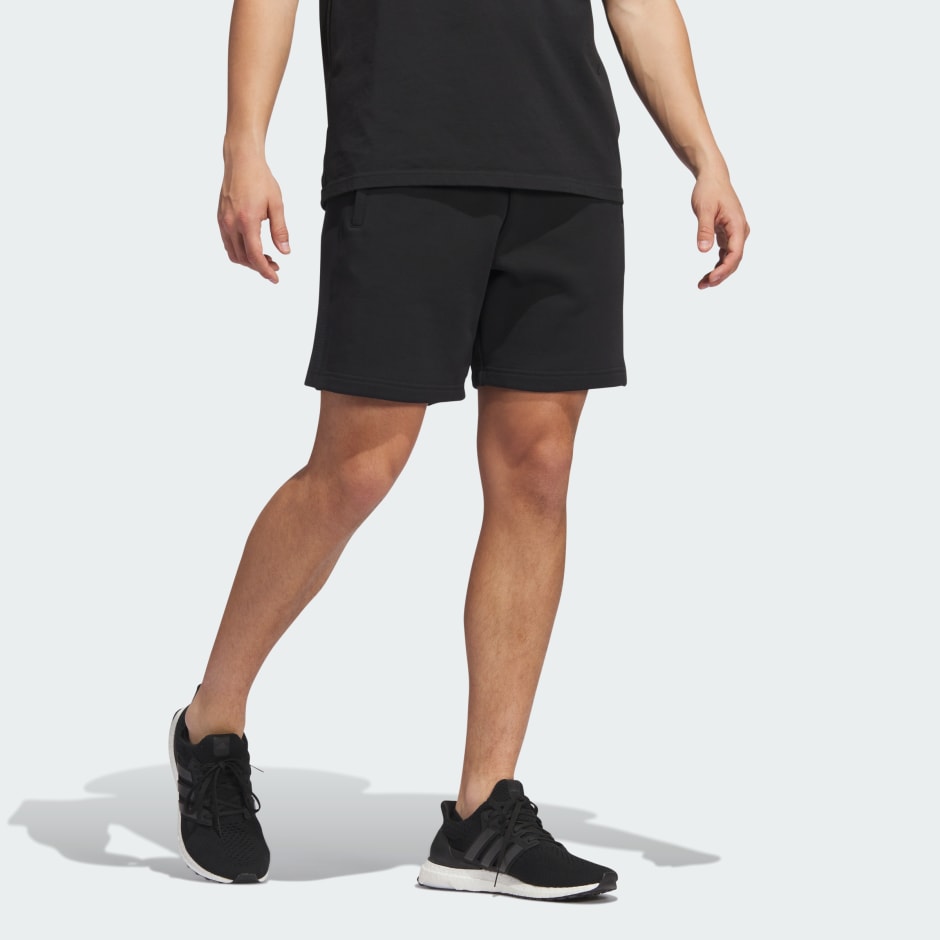 adidas ALL SZN Fleece Shorts Black | GH adidas 