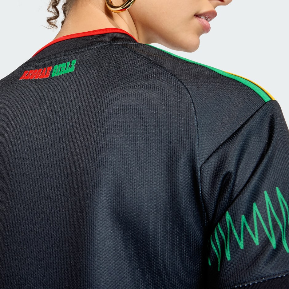 Tricou Jamaica 26 x Bob Marley pentru meciuri &icirc;n deplasare