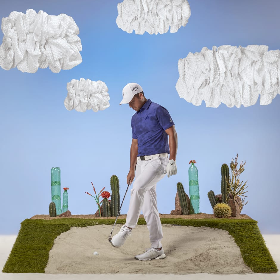 Play Green Spray-Dyed Polo Shirt