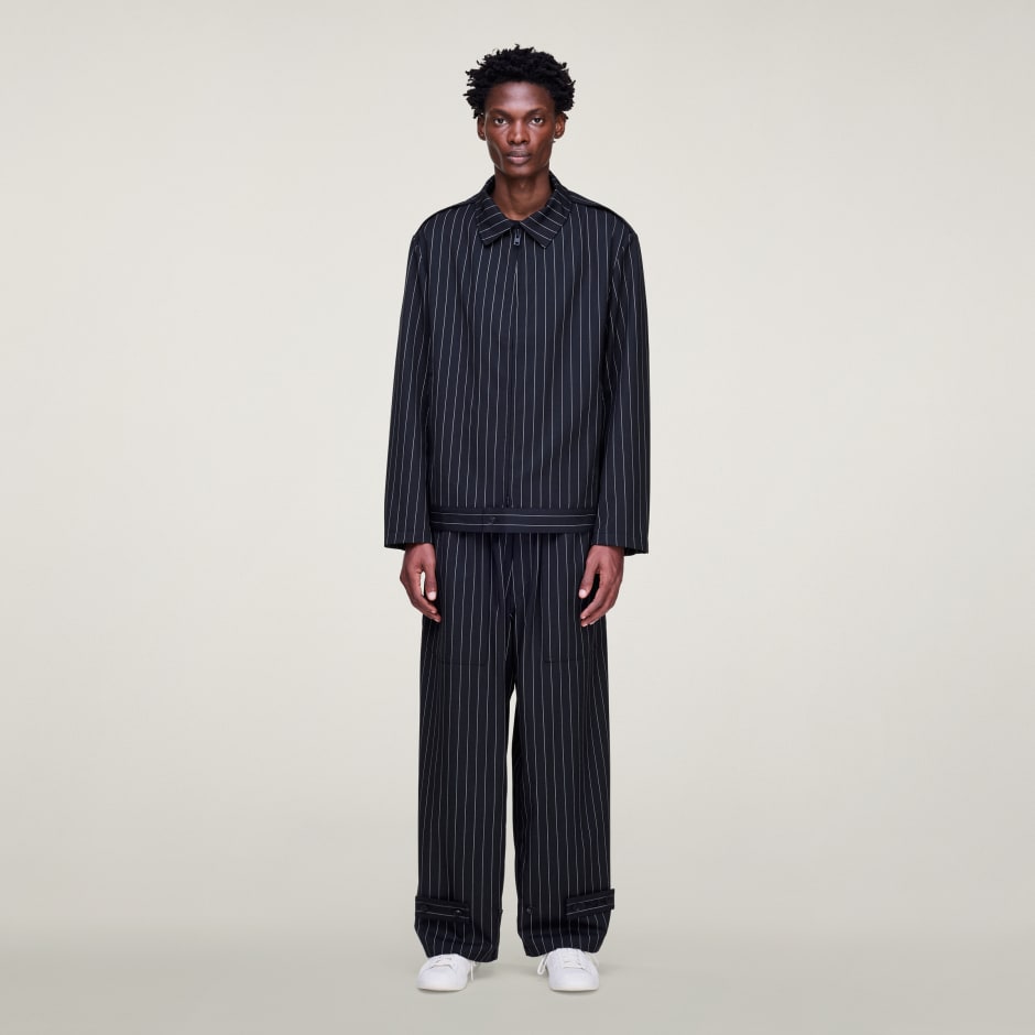 VUNENE HLAČE &Scaron;IROKIH NOGAVICA Y-3 PINSTRIPE REFINED