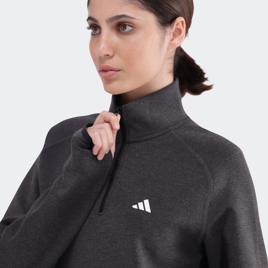 Aeroready Game & Go Quarter-Zip Fleece Top