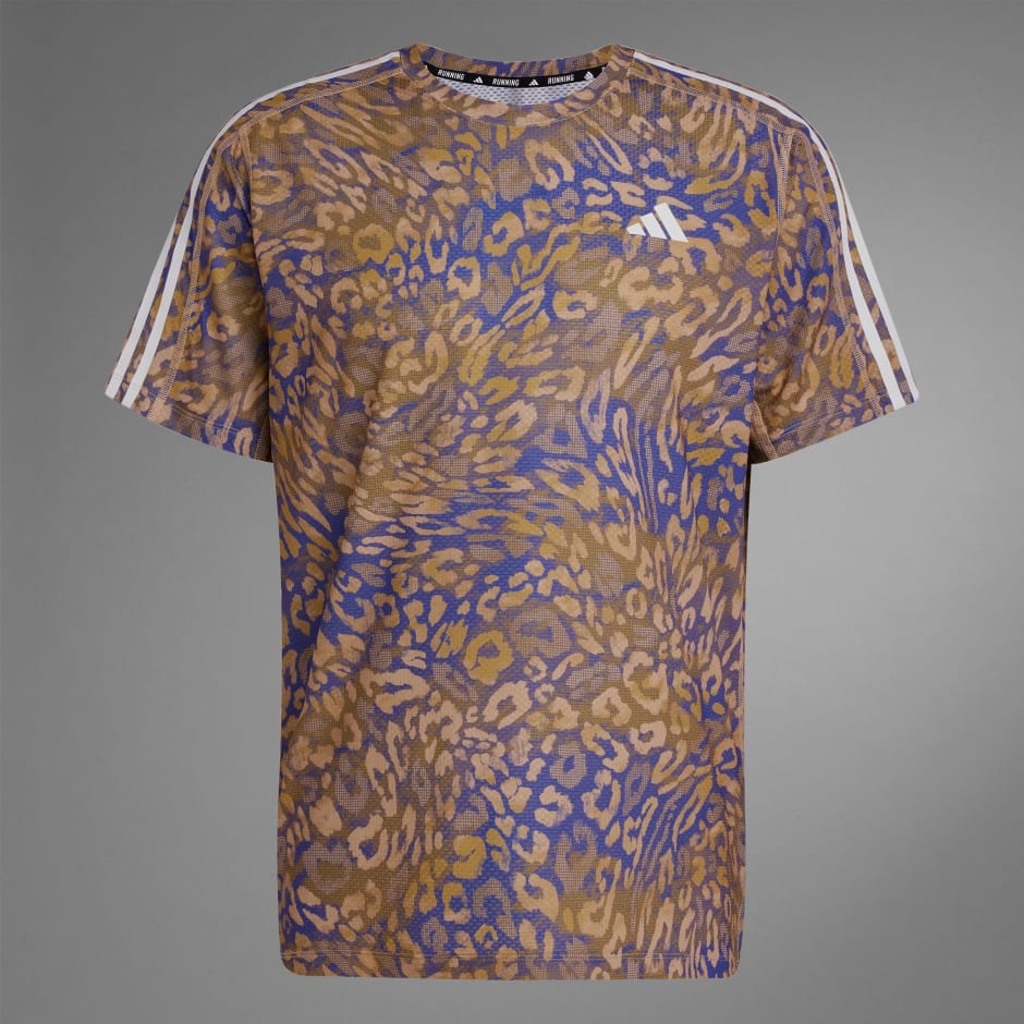 Own The Run CLIMACOOL 3-Stripes Tee