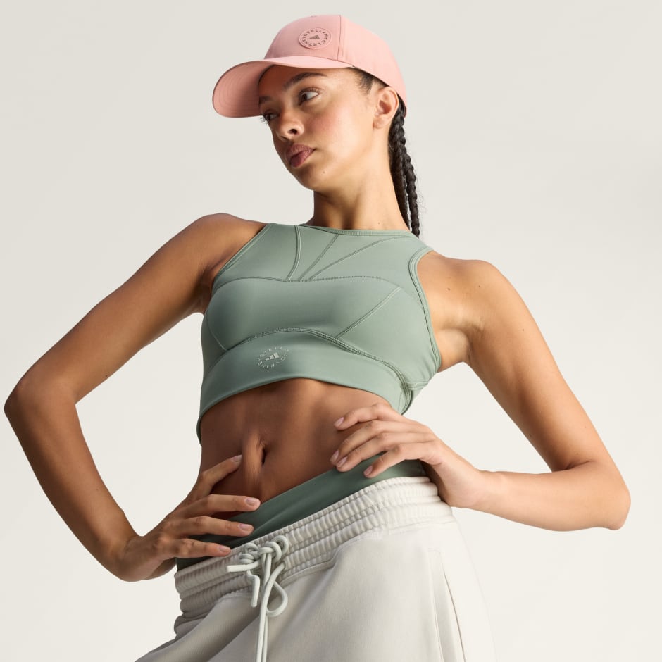 قميص تدريب قصير من أديداس بواسطة Stella McCartney