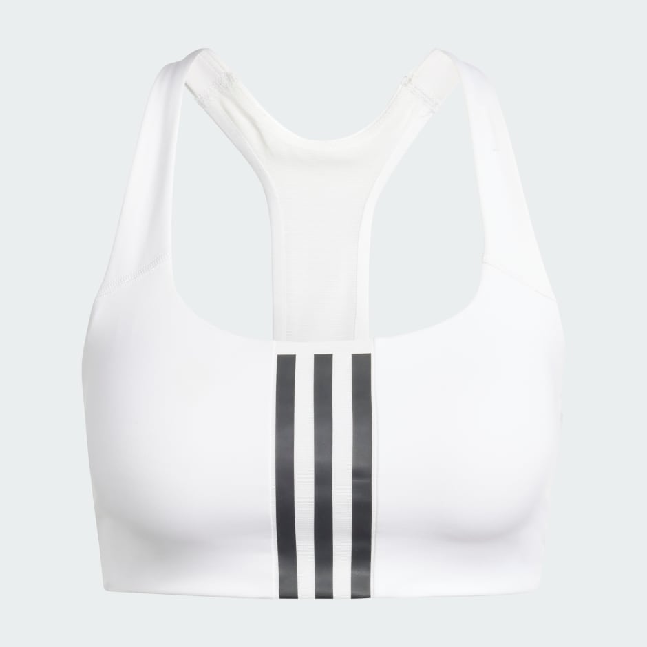 Powerimpact Training Medium-Support 3-Stripes Bra