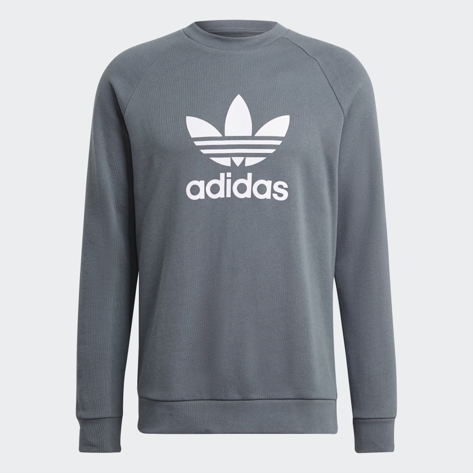 Trefoil Warm-Up Crew Sweatshirt image number null