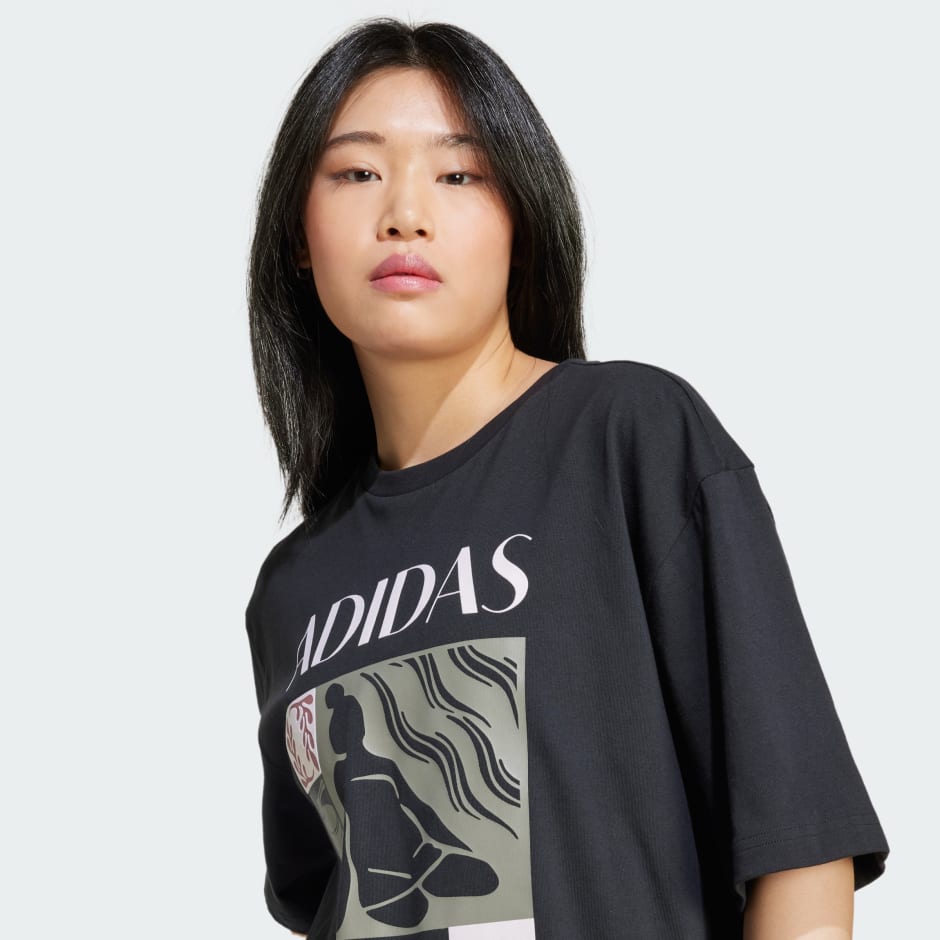 Wellness Graphic Oversized Tee