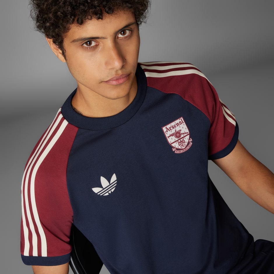 Arsenal Adicolor Classics 3-Stripes Tee