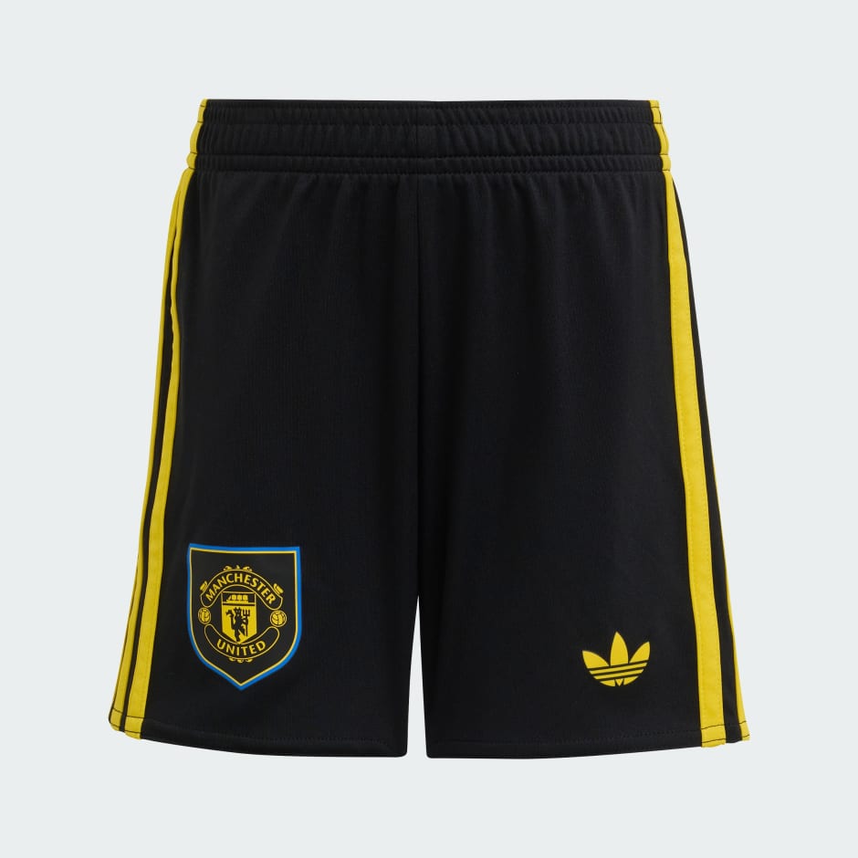 Set mini din al treilea echipament Manchester United 25/26 pentru copii