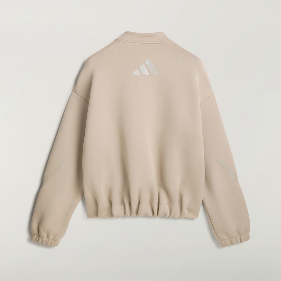 Pleteni gornji dio trenirke adidas x entire studios Z.N.E. Uniform s patentnim zatvaračem cijelom duljinom