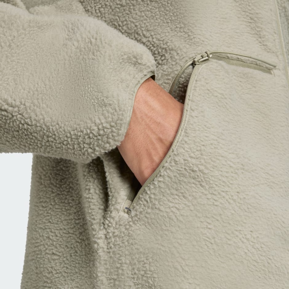 Jakna od flisa s patentnim zatvaračem cijelom duljinom City Tech High Pile