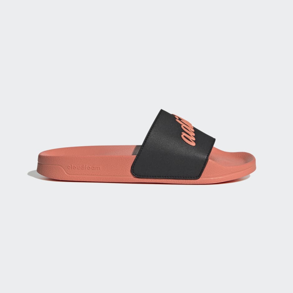 Adidas best sale orange sliders