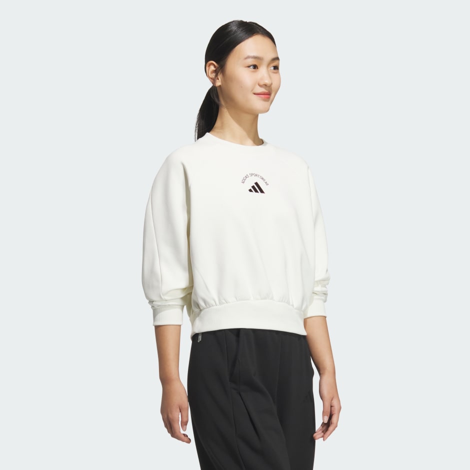 SOFT DOUBLEKNIT CREWNECK SWEAT