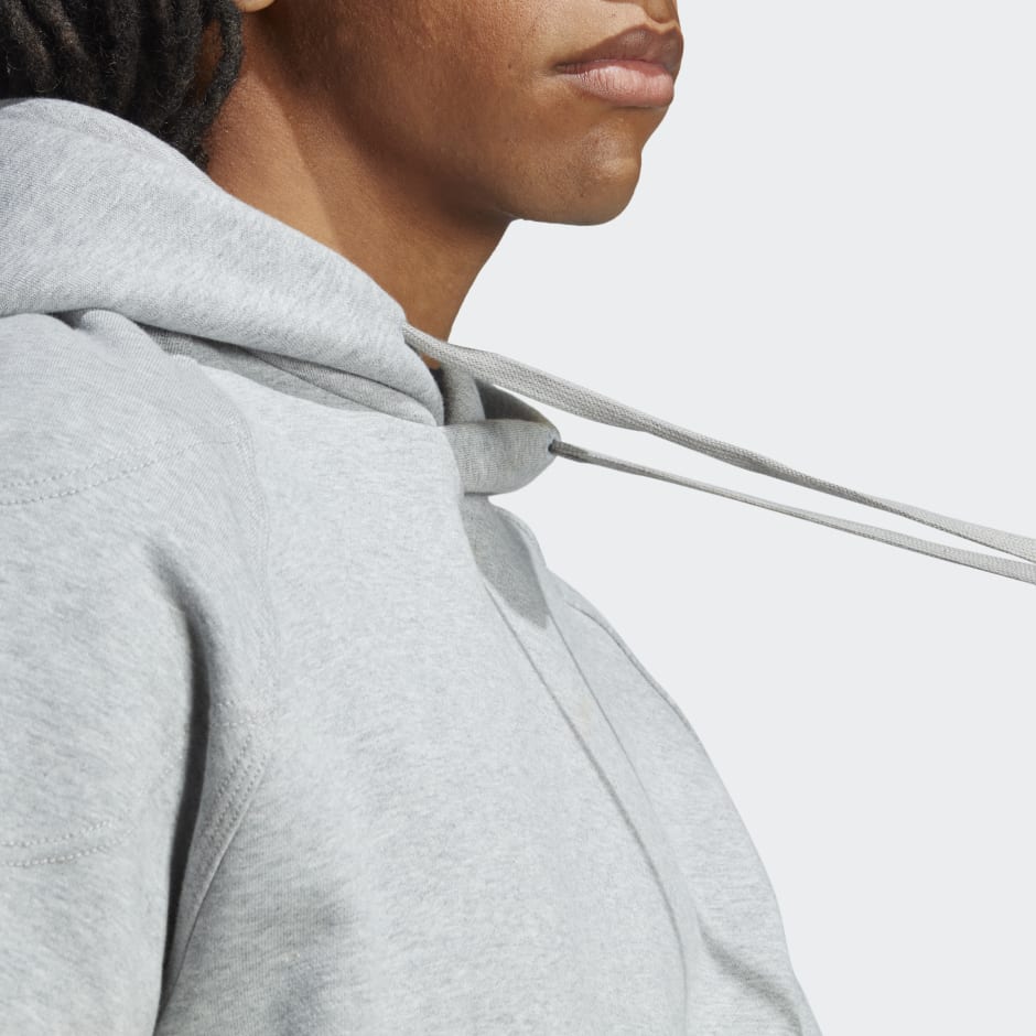 Clothing Lounge Fleece Hoodie Grey adidas South Africa